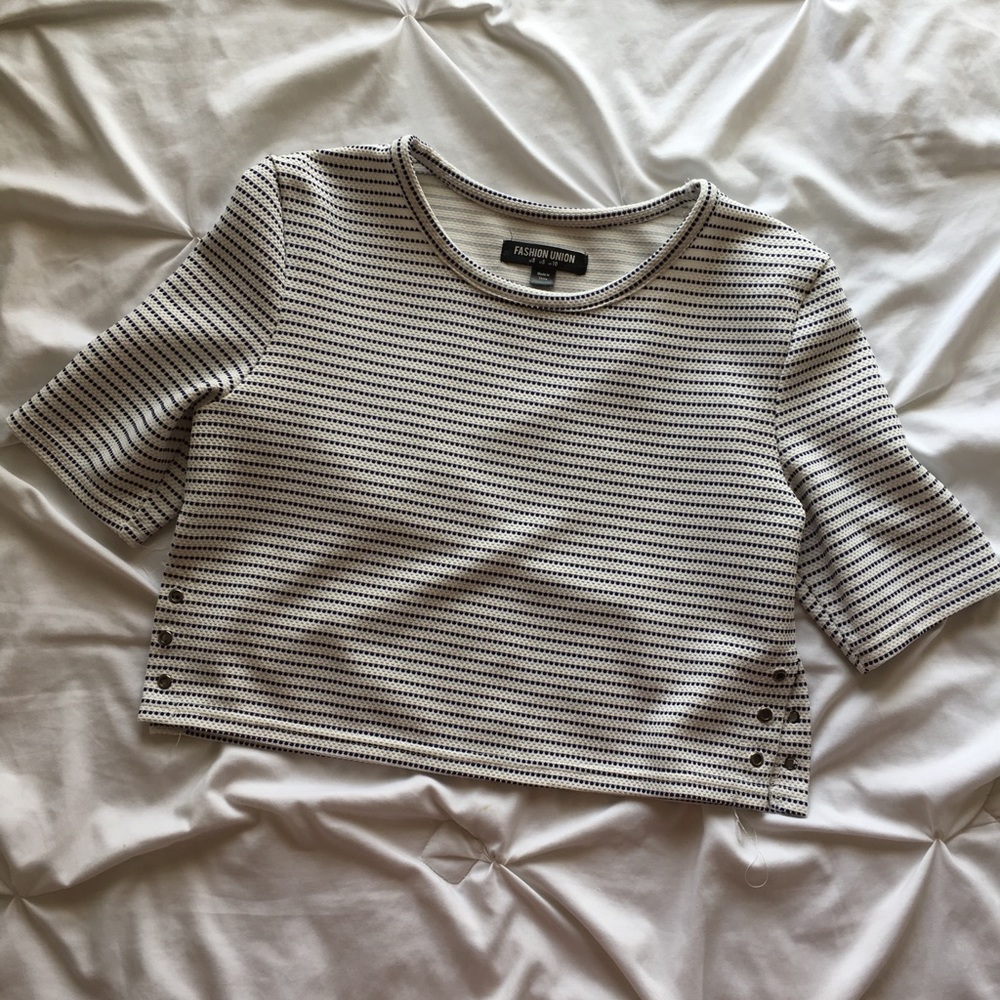 Stripped croptop